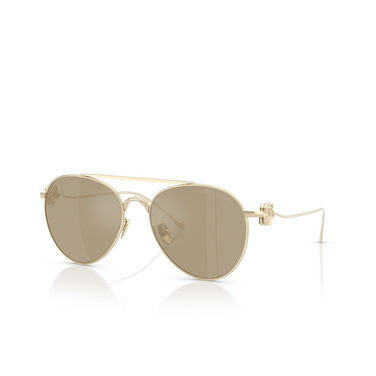 Giorgio Armani AR6167 Sunglasses 30130W gold plated - three-quarters view