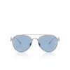 Giorgio Armani AR6167 Sunglasses 3045AM matte silver - product thumbnail 1/4