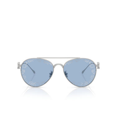 Gafas de sol Giorgio Armani AR6167 3045AM matte silver - Vista delantera