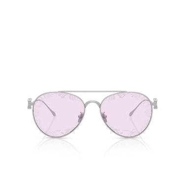 Gafas de sol Giorgio Armani AR6167 3045Z9 matte silver - Vista delantera