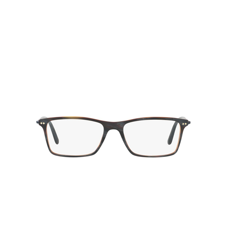 Giorgio Armani AR7037 Eyeglasses 5570 matte grey horn - 1/4