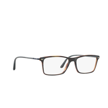 Giorgio Armani AR7037 Eyeglasses 5570 matte grey horn - three-quarters view
