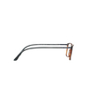 Giorgio Armani AR7037 Eyeglasses 5570 matte grey horn - product thumbnail 3/4