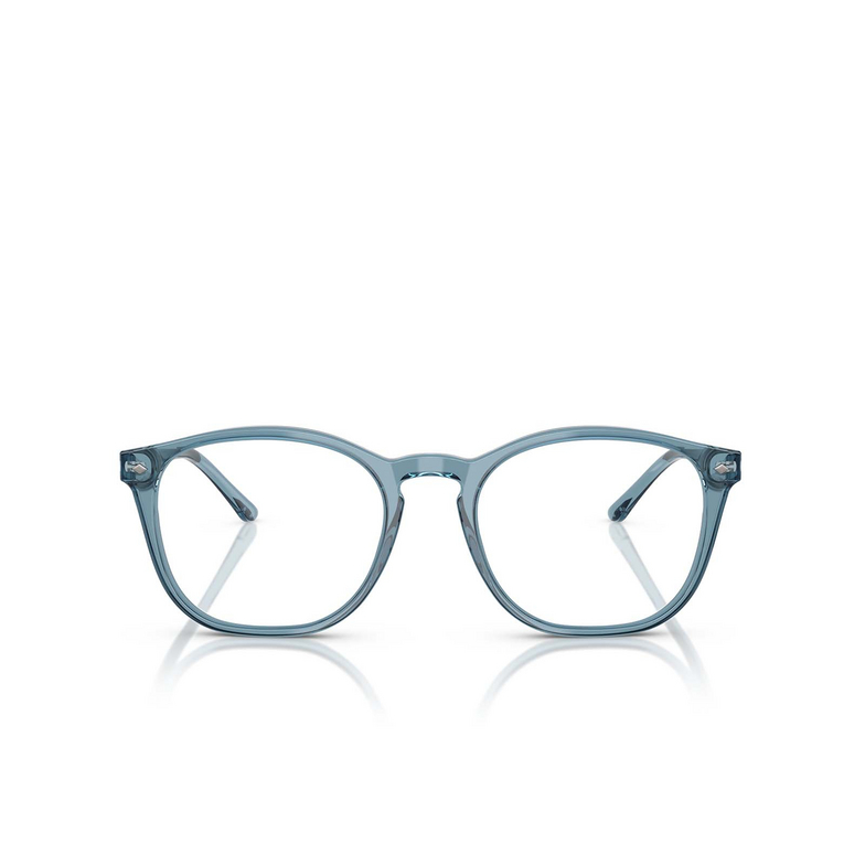 Occhiali da vista Giorgio Armani AR7074 6071 transparent blue - 1/4