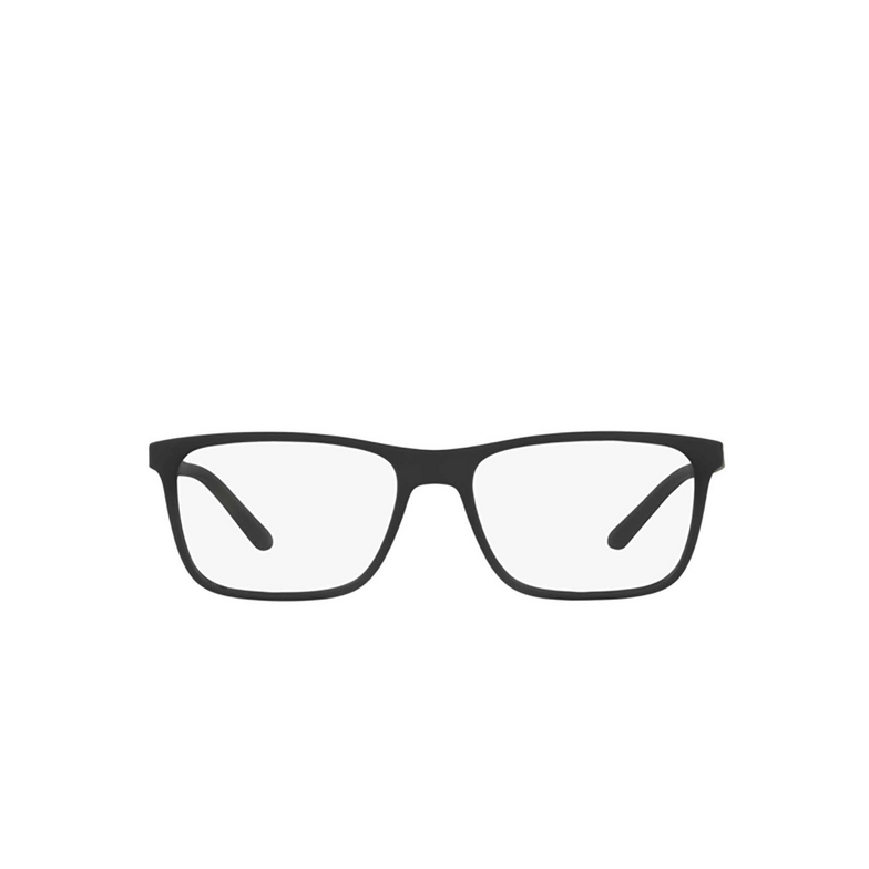 Giorgio Armani AR7104 Eyeglasses 5063 black rubber - 1/4