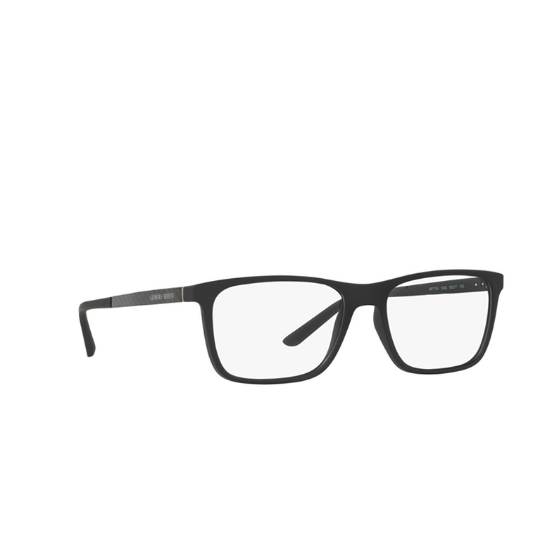 Giorgio Armani AR7104 Eyeglasses 5063 black rubber - 2/4