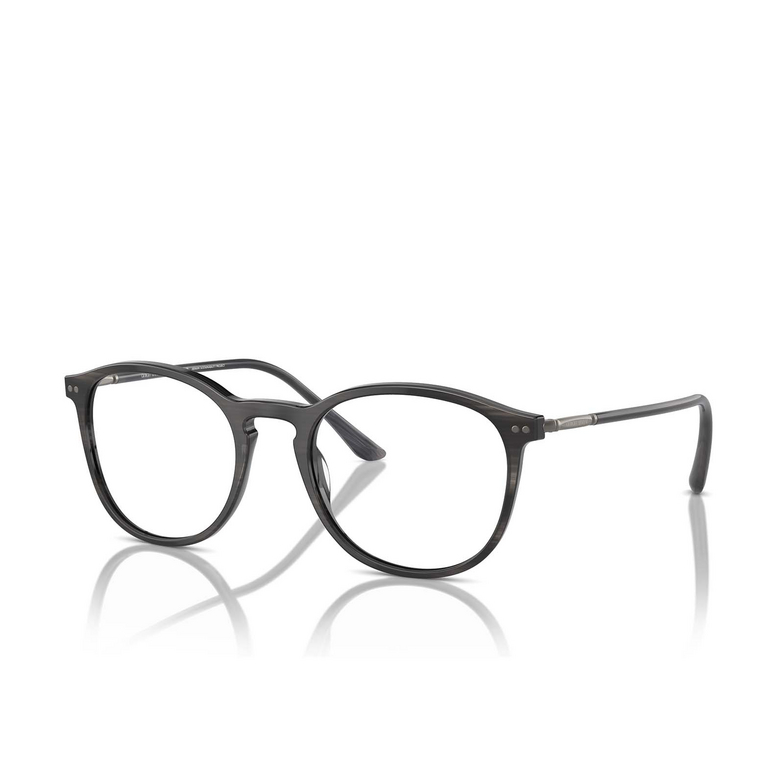 Giorgio Armani AR7125 Eyeglasses 5964 striped grey - 2/4