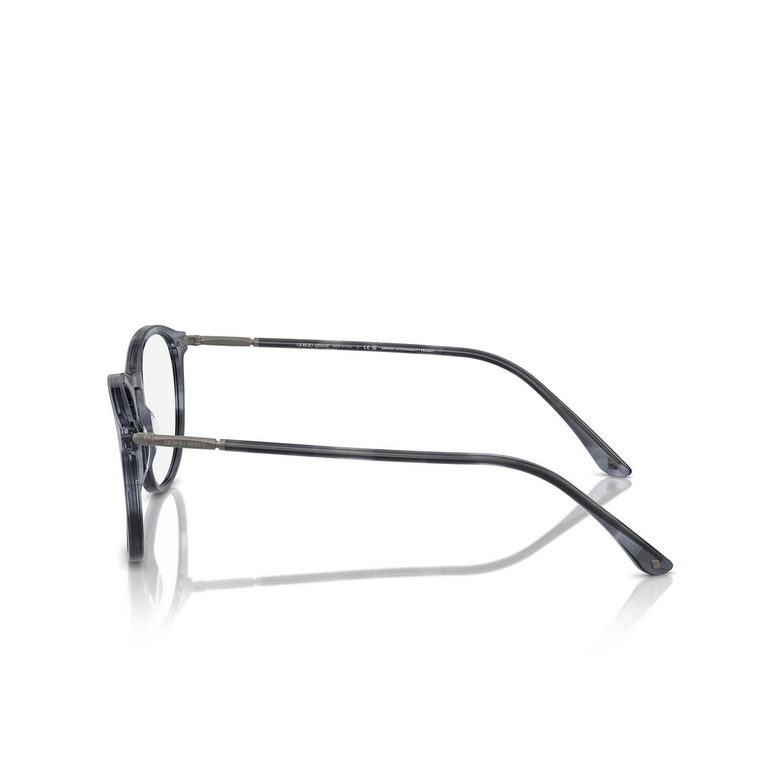 Giorgio Armani AR7125 Eyeglasses 5986 striped blue - 3/4