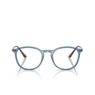 Gafas graduadas Giorgio Armani AR7125 6071 transparent blue - Vista delantera