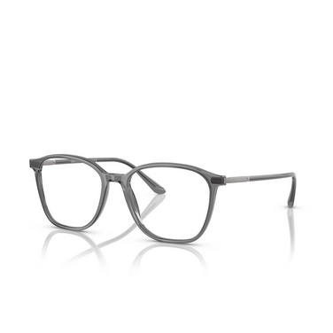 Lunettes de vue Giorgio Armani AR7236 5681 opal grey - Vue trois quarts