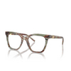 Giorgio Armani AR7238 Eyeglasses 5977 green havana - product thumbnail 2/4