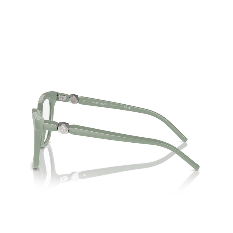 Giorgio Armani AR7238 Eyeglasses 6125 light green - 3/4