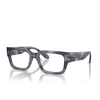 Giorgio Armani AR7243U Eyeglasses 5986 striped blue - product thumbnail 2/4