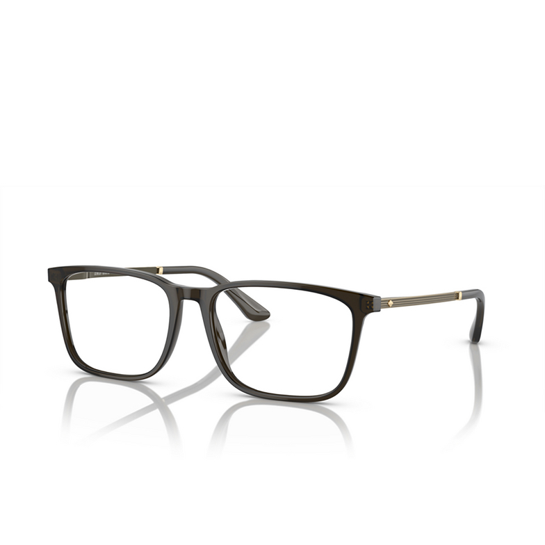 Giorgio Armani AR7249 Eyeglasses 5030 transparent olive green - 2/4