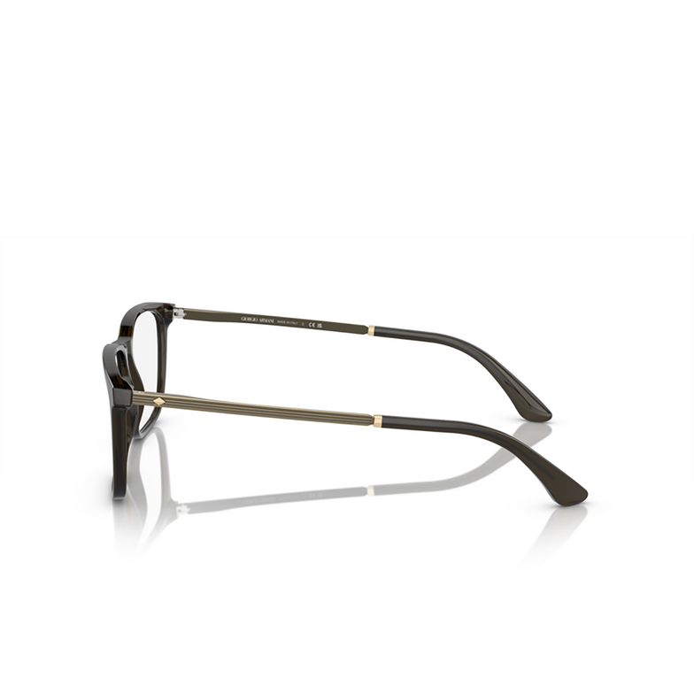 Giorgio Armani AR7249 Eyeglasses 5030 transparent olive green - 3/4