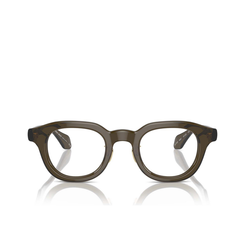 Occhiali da vista Giorgio Armani AR7253 6061 transparent green - 1/4