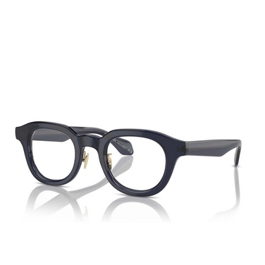 Giorgio Armani AR7253 Eyeglasses 6064 transparent blue - three-quarters view