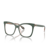 Occhiali da vista Giorgio Armani AR7254U 6076 top sage green / transparent pink - anteprima prodotto 2/4