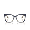 Gafas graduadas Giorgio Armani AR7254U 6078 top blue / transparent yellow - Miniatura del producto 1/4