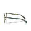 Occhiali da vista Giorgio Armani AR7255 6086 top green / olive transparent - anteprima prodotto 3/4