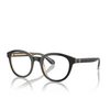 Gafas graduadas Giorgio Armani AR7256 6084 top black / transparent orange - Miniatura del producto 2/4