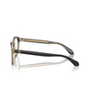 Giorgio Armani AR7256 Eyeglasses 6084 top black / transparent orange - product thumbnail 3/4