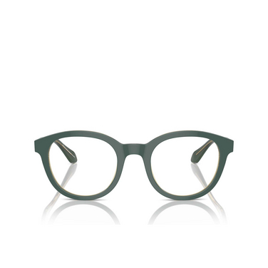 Lunettes de vue Giorgio Armani AR7256 6086 top green / olive transparent - Vue de face