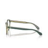 Occhiali da vista Giorgio Armani AR7256 6086 top green / olive transparent - anteprima prodotto 3/4