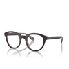 Giorgio Armani AR7256 Eyeglasses 6088 top brown / transparent pink - product thumbnail 2/4