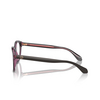 Occhiali da vista Giorgio Armani AR7256 6088 top brown / transparent pink - anteprima prodotto 3/4
