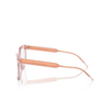Giorgio Armani AR7257U Eyeglasses 6073 transparent pink - product thumbnail 3/4