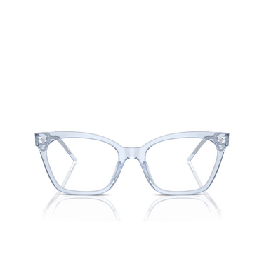 Giorgio Armani AR7257U Eyeglasses 6081 transparent light blue - front view