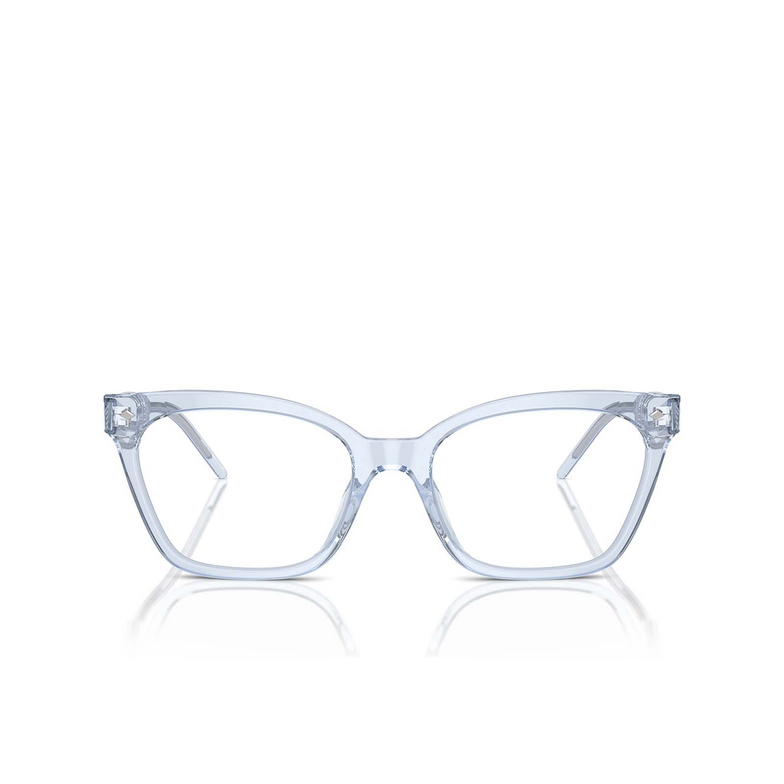 Giorgio Armani AR7257U Eyeglasses 6081 transparent light blue - 1/4