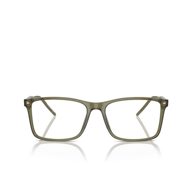 Giorgio Armani AR7258 Eyeglasses 6074 transparent green - front view