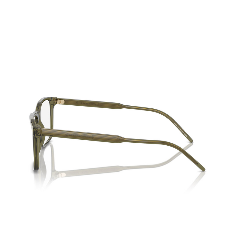 Giorgio Armani AR7258 Eyeglasses 6074 transparent green - 3/4