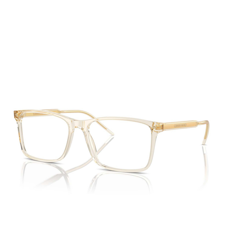 Giorgio Armani AR7258 Eyeglasses 6077 transparent yellow - 2/4