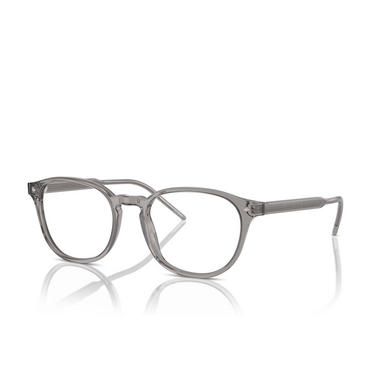 Giorgio Armani AR7259 Eyeglasses 6070 transparent grey - three-quarters view