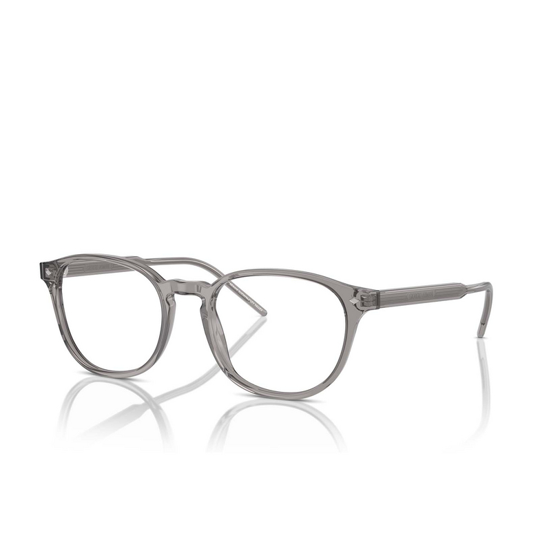 Giorgio Armani AR7259 Eyeglasses 6070 transparent grey - 2/4