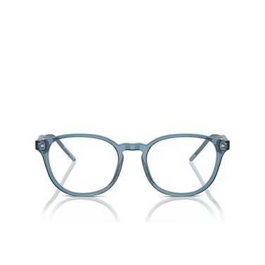 Giorgio Armani AR7259 Eyeglasses 6071 transparent blue - front view