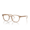 Giorgio Armani AR7259 Eyeglasses 6072 transparent brown - product thumbnail 2/4