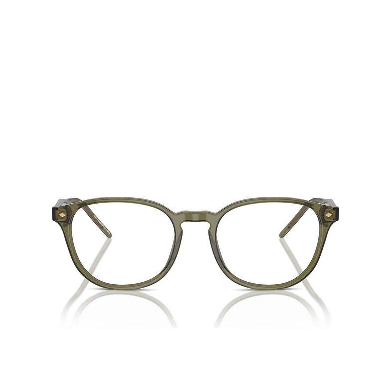 Giorgio Armani AR7259 Eyeglasses 6074 transparent green - 1/4
