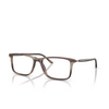 Gafas graduadas Giorgio Armani AR7261 6167 matt stripped brown - Miniatura del producto 2/4