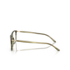 Gafas graduadas Giorgio Armani AR7261 6168 matt stripped green - Miniatura del producto 3/4