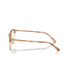 Lunettes de vue Giorgio Armani AR7262 6067 matte honey horn - Vignette du produit 3/4