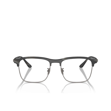 Lunettes de vue Giorgio Armani AR7262 6068 matte blue horn - Vue de face