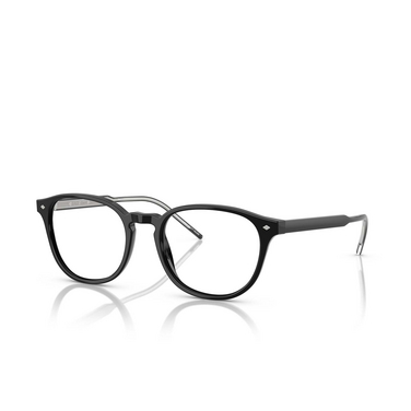 Occhiali da vista Giorgio Armani AR7263 5875 black - tre quarti