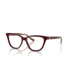 Gafas graduadas Giorgio Armani AR7263 5955 bordeaux - Miniatura del producto 2/4