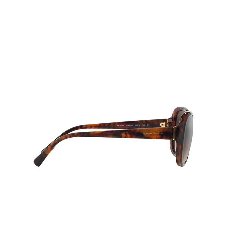 Giorgio Armani AR8047 Sunglasses 504913 top black havana - 3/4
