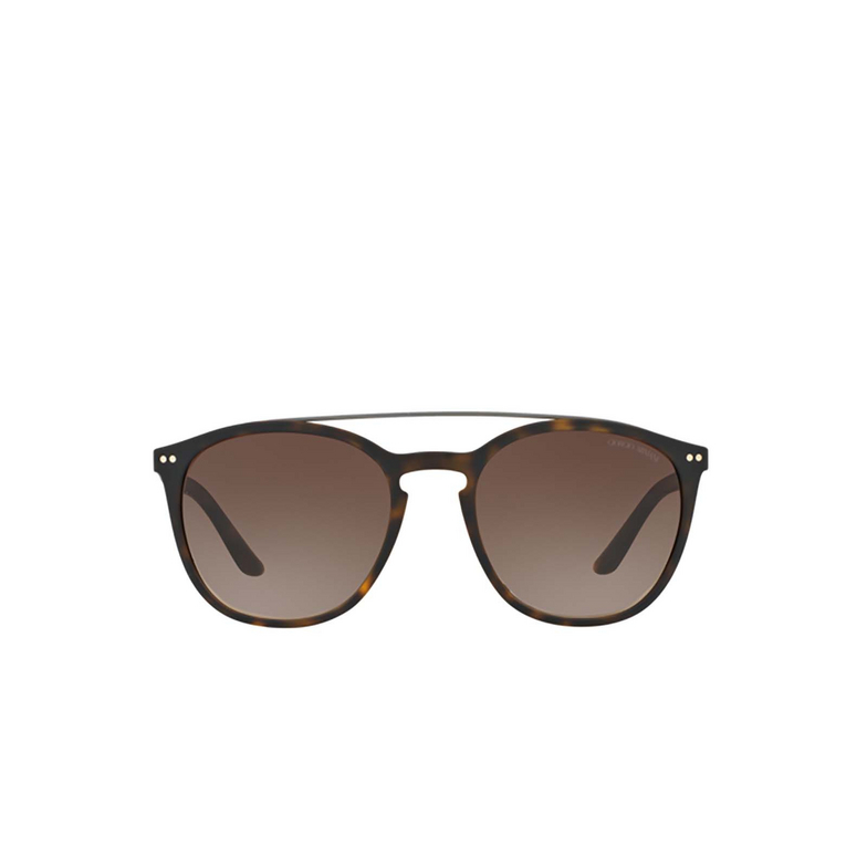 Giorgio Armani AR8088 Sunglasses 508913 matte dark havana - 1/4