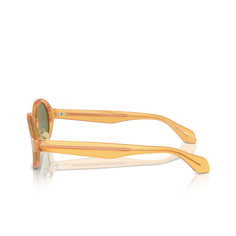 Gafas de sol Giorgio Armani AR8205 60632A transparent honey - 3/4